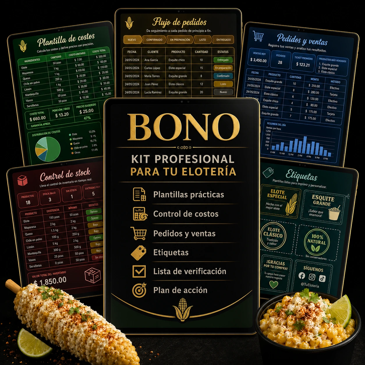 Kit Profesional para tu Elotería