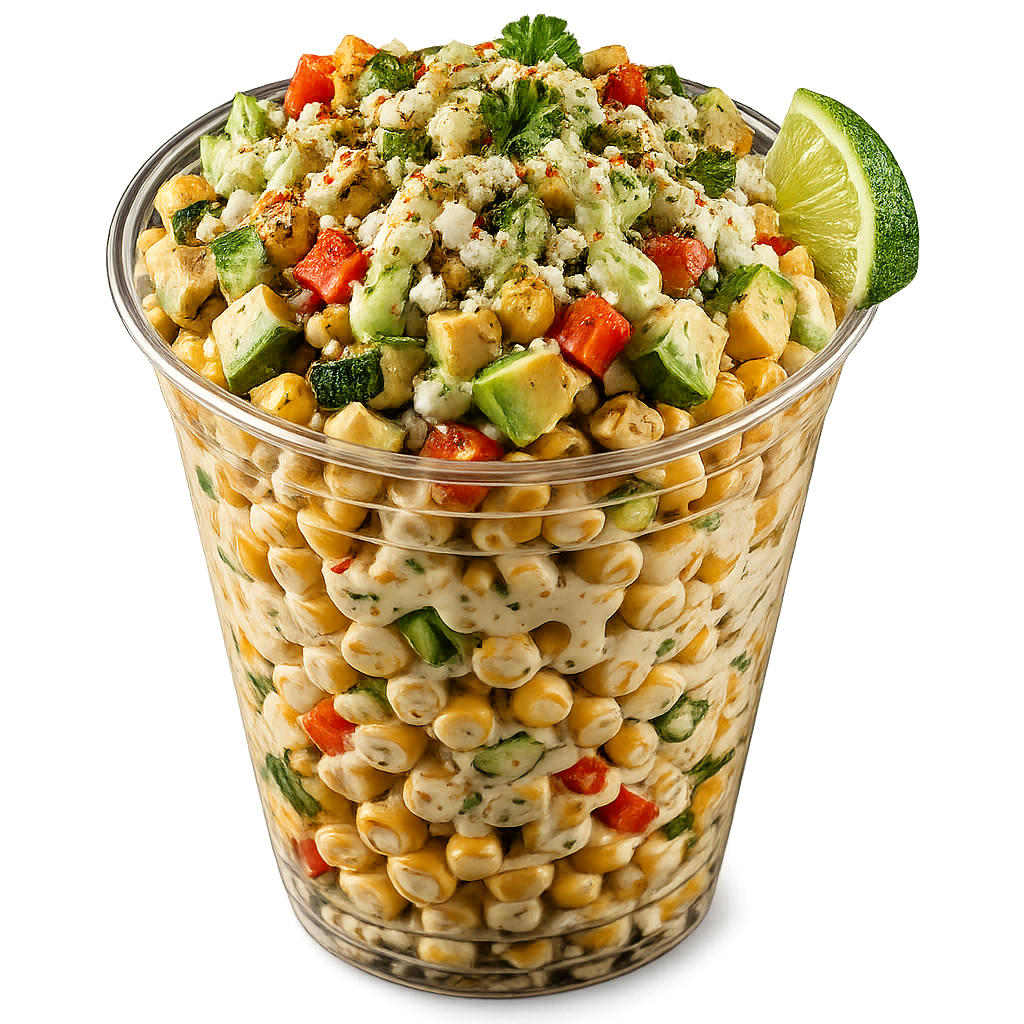 Esquite vegetariano premium
